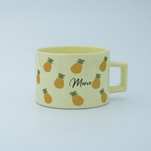 Ananas Desenli Fincan - Görsel 8