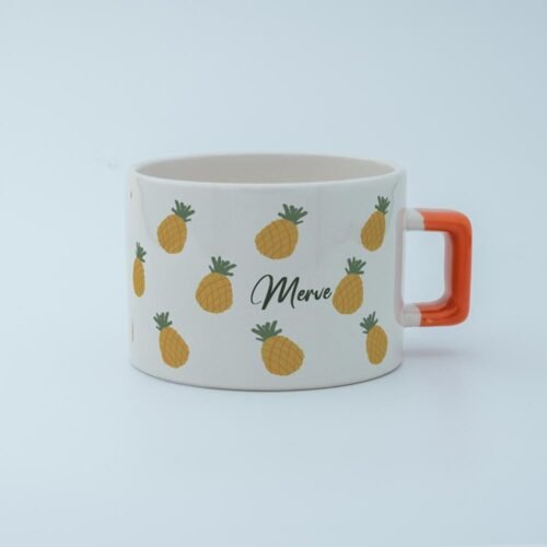 Ananas Desenli Fincan - Görsel 9