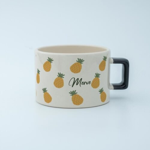 Ananas Desenli Fincan - Görsel 10