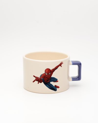 Lacivert kulplu İsimli Spiderman Fincan 2, ön yüz
