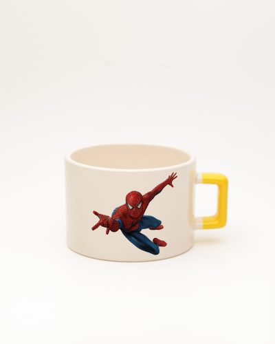 Sarı kulplu İsimli Spiderman Fincan 2, ön yüz