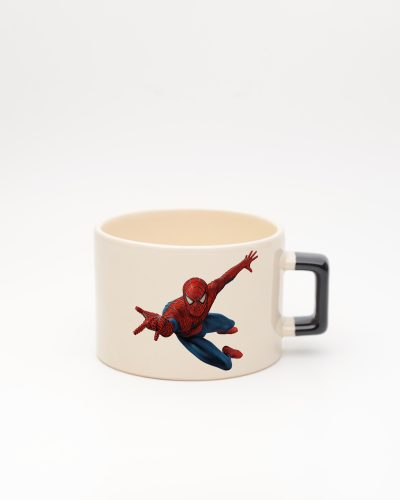 Siyah kulplu İsimli Spiderman Fincan 2, ön yüz