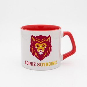 Aslan Temalı İsimli Moka Kupa