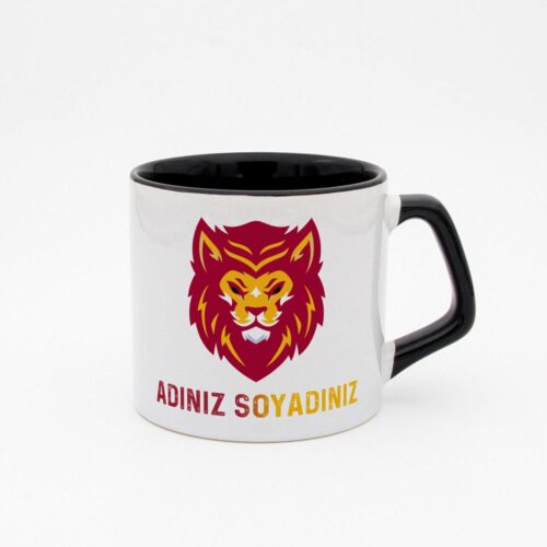 Aslan Temalı İsimli Moka Kupa - Görsel 6