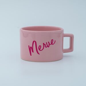 İsimli Pembe Fincan
