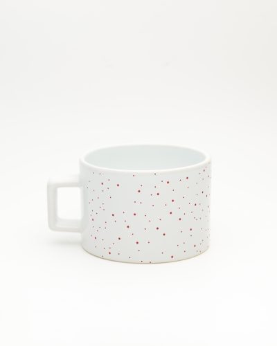 Beyaz Minimalist İsimli Pastel Fincan, arka yüz