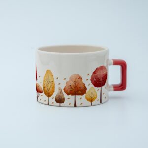 Sonbahar Ağaç Temalı Fincan