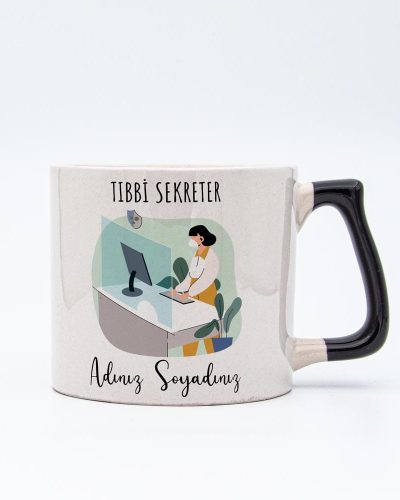 İsme Özel Tıbbi Sekreter Kupa - Görsel 1
