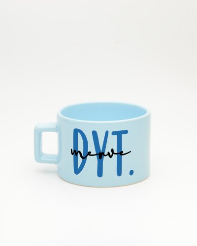 Pastel mavi Diyetisyen İsimli Fincan, arka yüz
