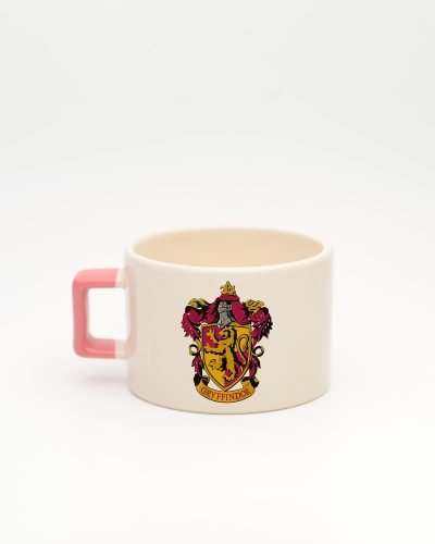 Pembe kulplu Gryffindor İsimli Fincan, arka yüz