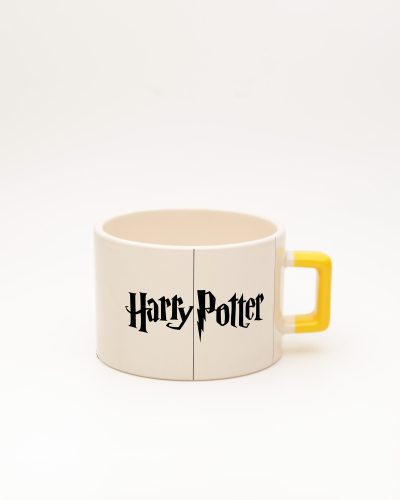 Sarı kulplu Harry Potter Silüet Fincan, ön yüz