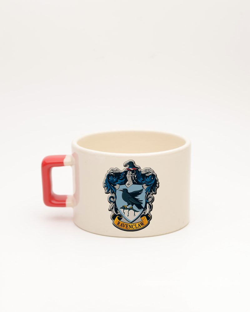 Kırmızı kulplu Ravenclaw İsimli Fincan, arka yüz