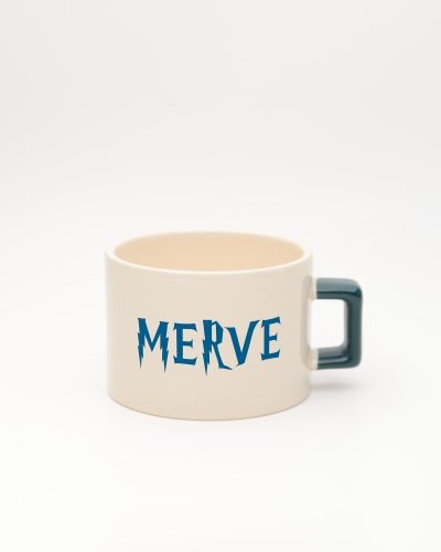 Koyu Yeşil kulplu Ravenclaw İsimli Fincan, ön yüz