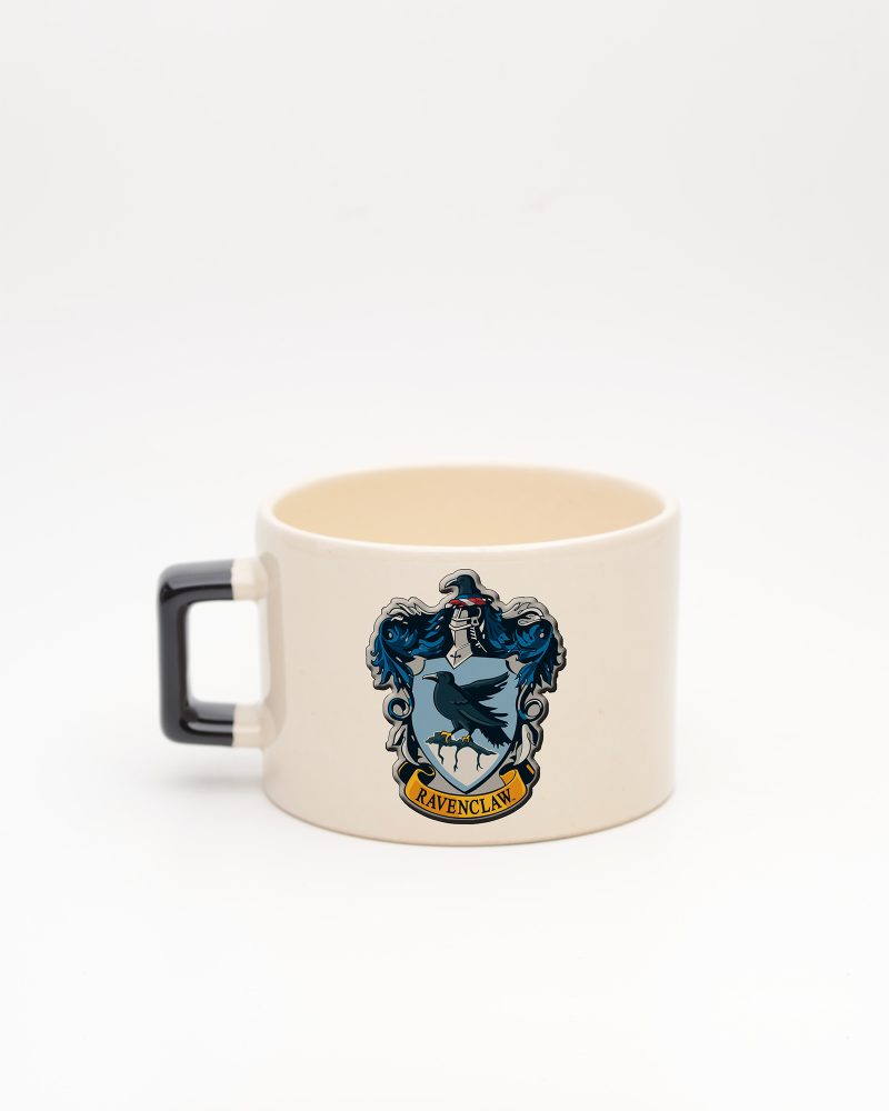 Siyah kulplu Ravenclaw İsimli Fincan, arka yüz