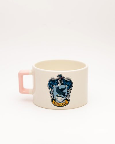 Toz Pembe kulplu Ravenclaw İsimli Fincan, arka yüz