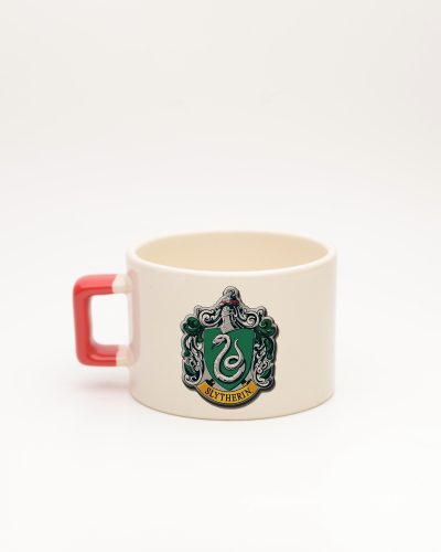 Kırmızı kulplu Slytherin İsimli Fincan, arka yüz