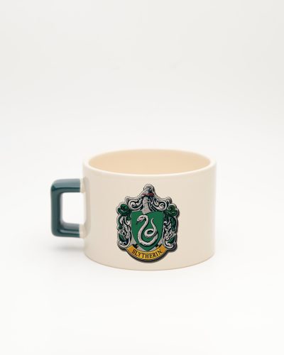 Koyu Yeşil kulplu Slytherin İsimli Fincan, arka yüz