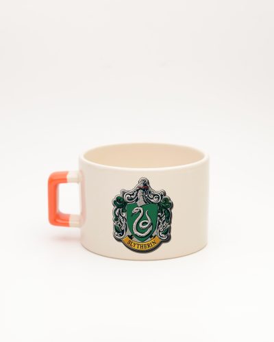 Turuncu kulplu Slytherin İsimli Fincan, arka yüz