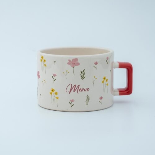 Kır Çiçekleri İsimli Fincan - Görsel 7