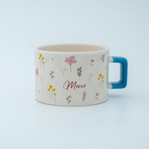 Kır Çiçekleri İsimli Fincan - Görsel 9