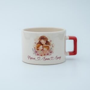 Anne & Çocuk İsimli Fincan 4