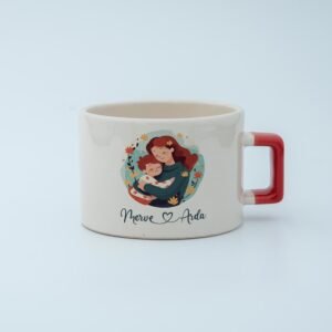 Anne & Çocuk İsimli Fincan 7
