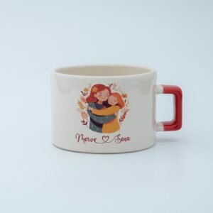 Anne & Çocuk İsimli Fincan 8