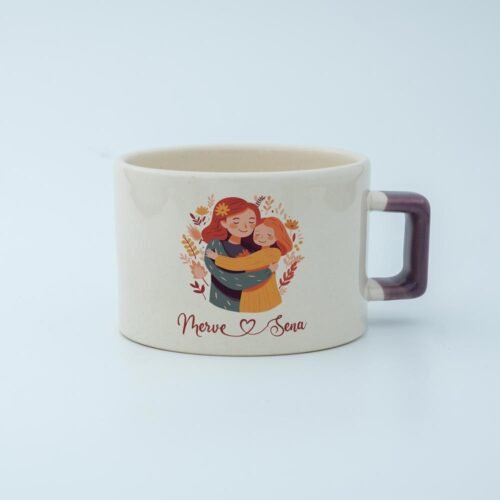 Anne & Çocuk İsimli Fincan 8 - Görsel 3