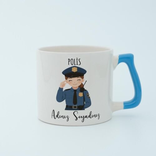 İsme Özel Polis Kupa 3 - Görsel 2