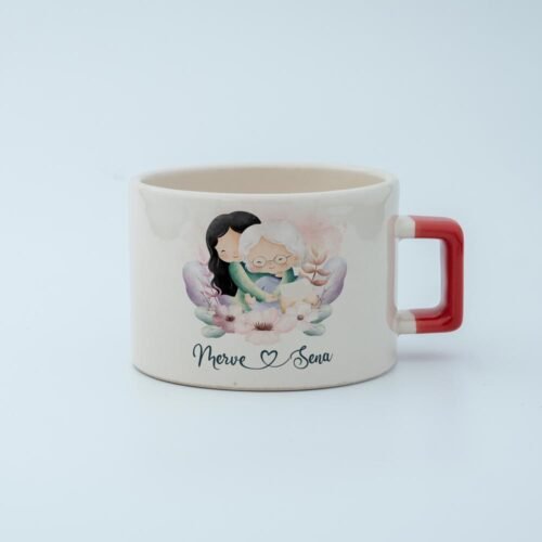 Anne & Çocuk İsimli Fincan 3 - Görsel 3