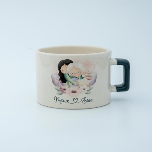 Anne & Çocuk İsimli Fincan 3 - Görsel 2