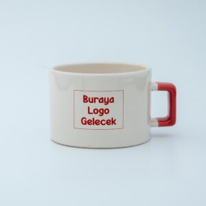 Logolu Karekulp Fincan