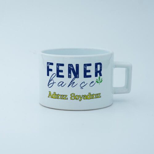 Sarı Lacivert Takım Temalı İsimli Fincan - Görsel 6