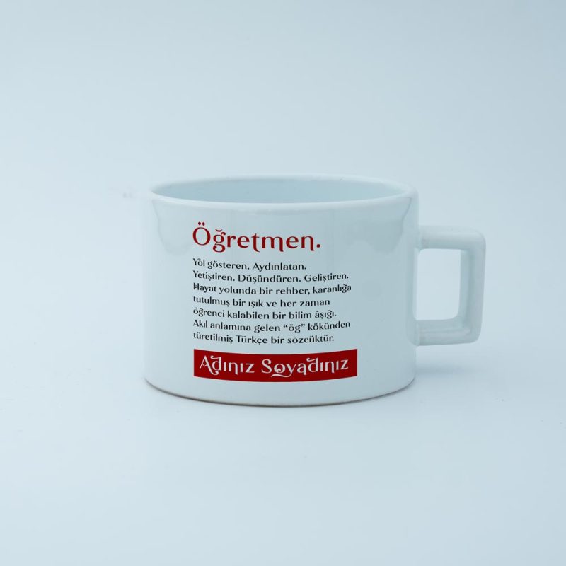 Öğretmen Kelime Fincan
