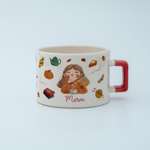 Sonbahar Güzeli İsimli Fincan - Görsel 3