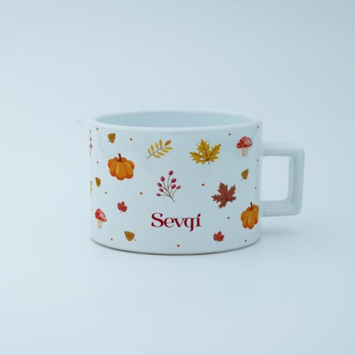 Sonbahar Yapraklı İsimli Fincan - Görsel 8
