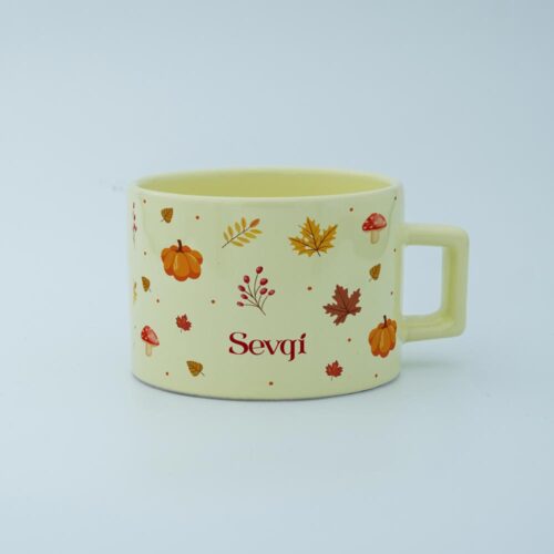 Sonbahar Yapraklı İsimli Fincan - Görsel 7