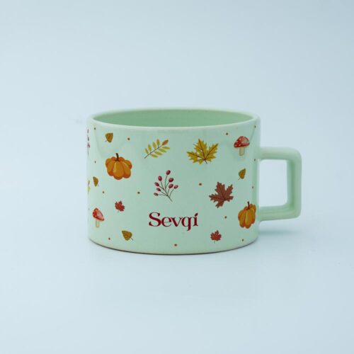 Sonbahar Yapraklı İsimli Fincan - Görsel 6