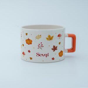 Sonbahar Yapraklı İsimli Fincan