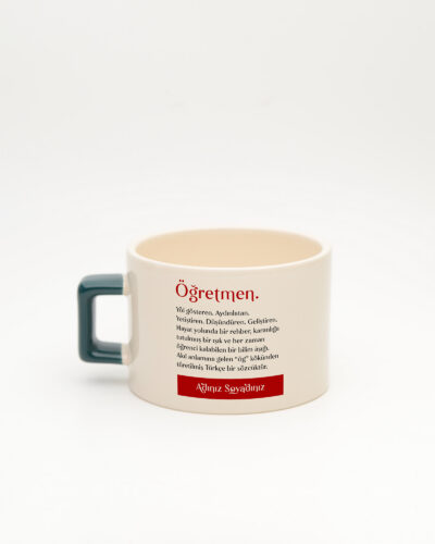 Öğretmen Kelime Fincan Koyu Yeşil