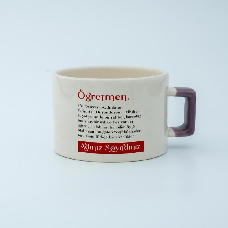 Öğretmen Kelime Fincan