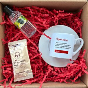 Öğretmen Kelime Temalı Hediye Kutusu v1