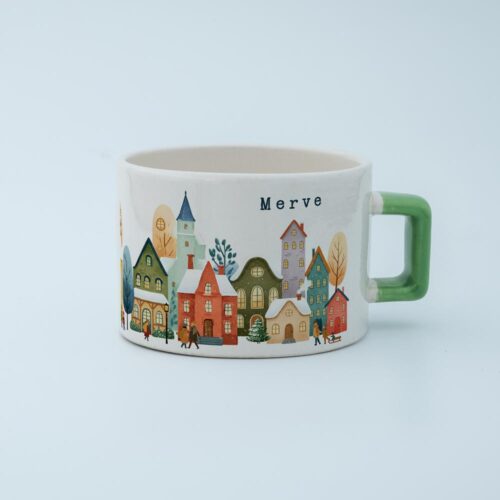 Kış Manzarası İsimli Fincan v1 - Görsel 10