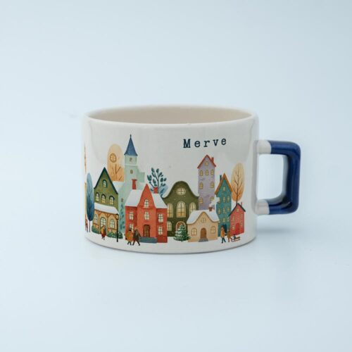 Kış Manzarası İsimli Fincan v1 - Görsel 3