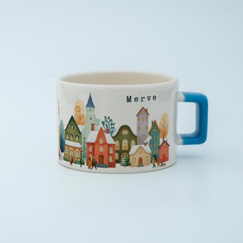 Kış Manzarası İsimli Fincan v1 - Görsel 4