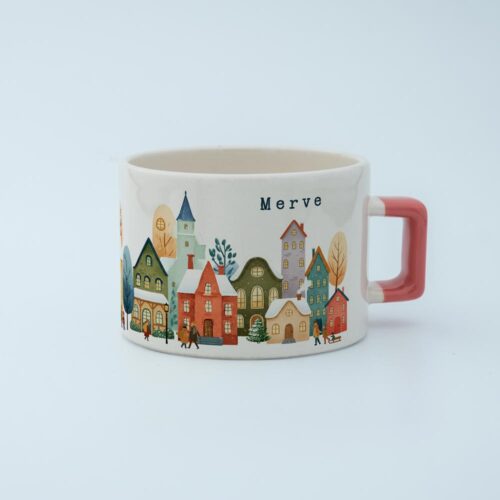 Kış Manzarası İsimli Fincan v1 - Görsel 6