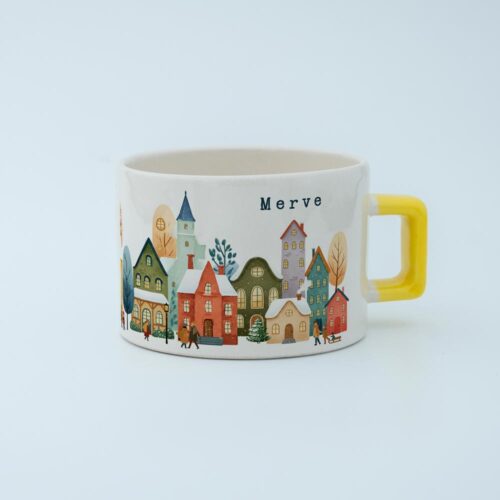 Kış Manzarası İsimli Fincan v1 - Görsel 7