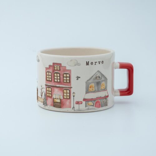 Kış Manzarası İsimli Fincan v2 - Görsel 5