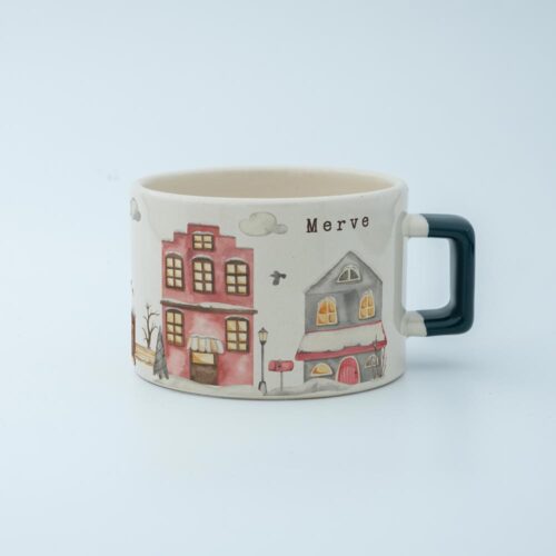 Kış Manzarası İsimli Fincan v2 - Görsel 4