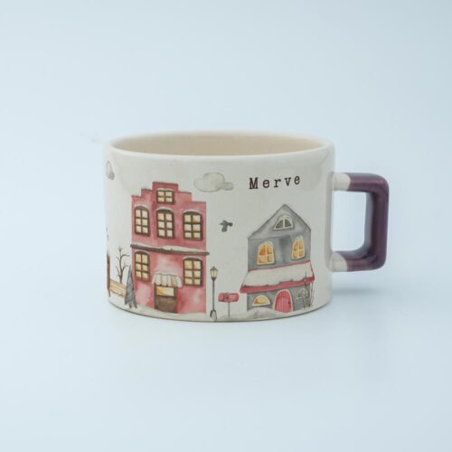 Kış Manzarası İsimli Fincan v2 - Görsel 2